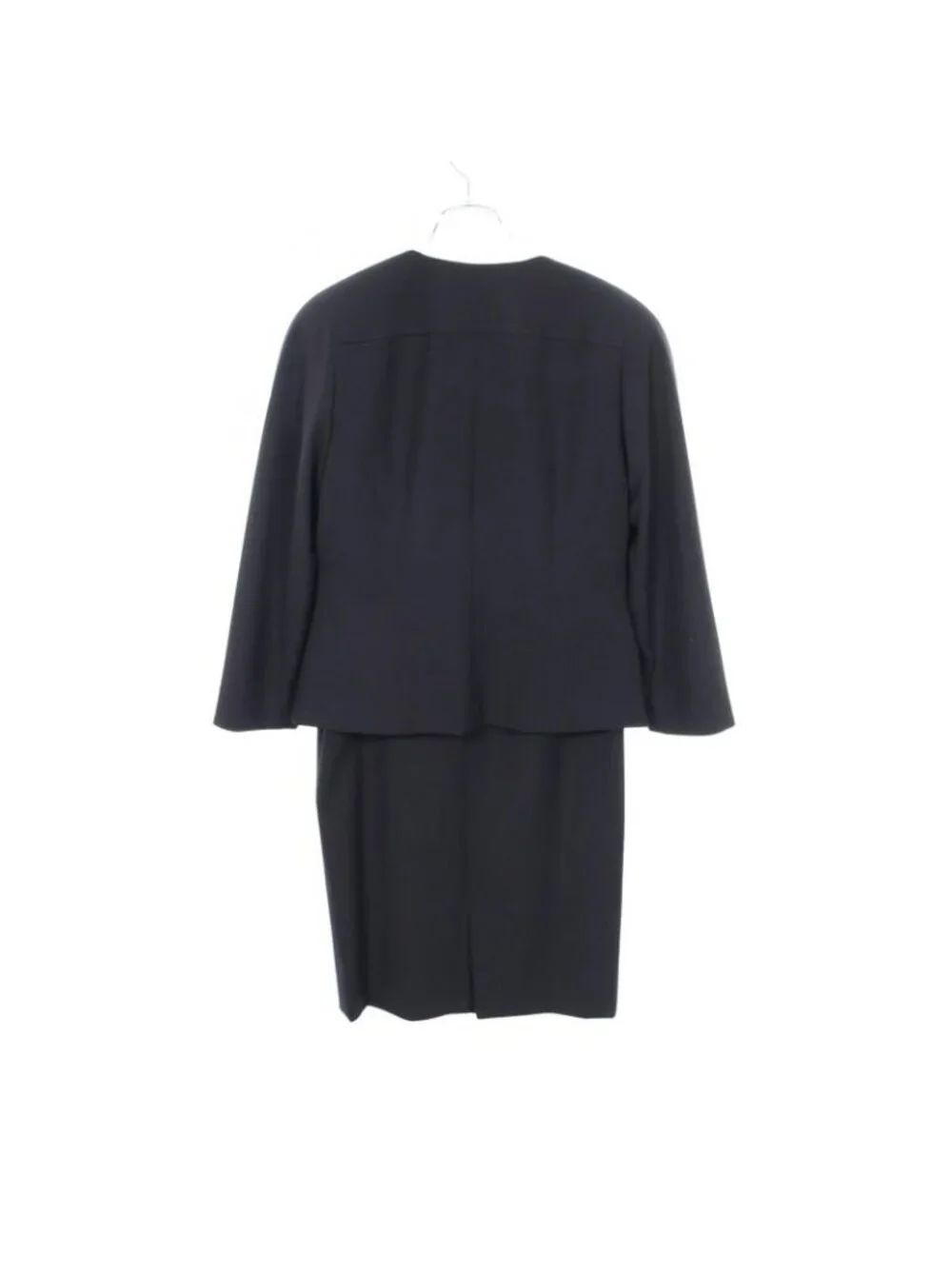 Dior Suit Collarless Jacket Wool